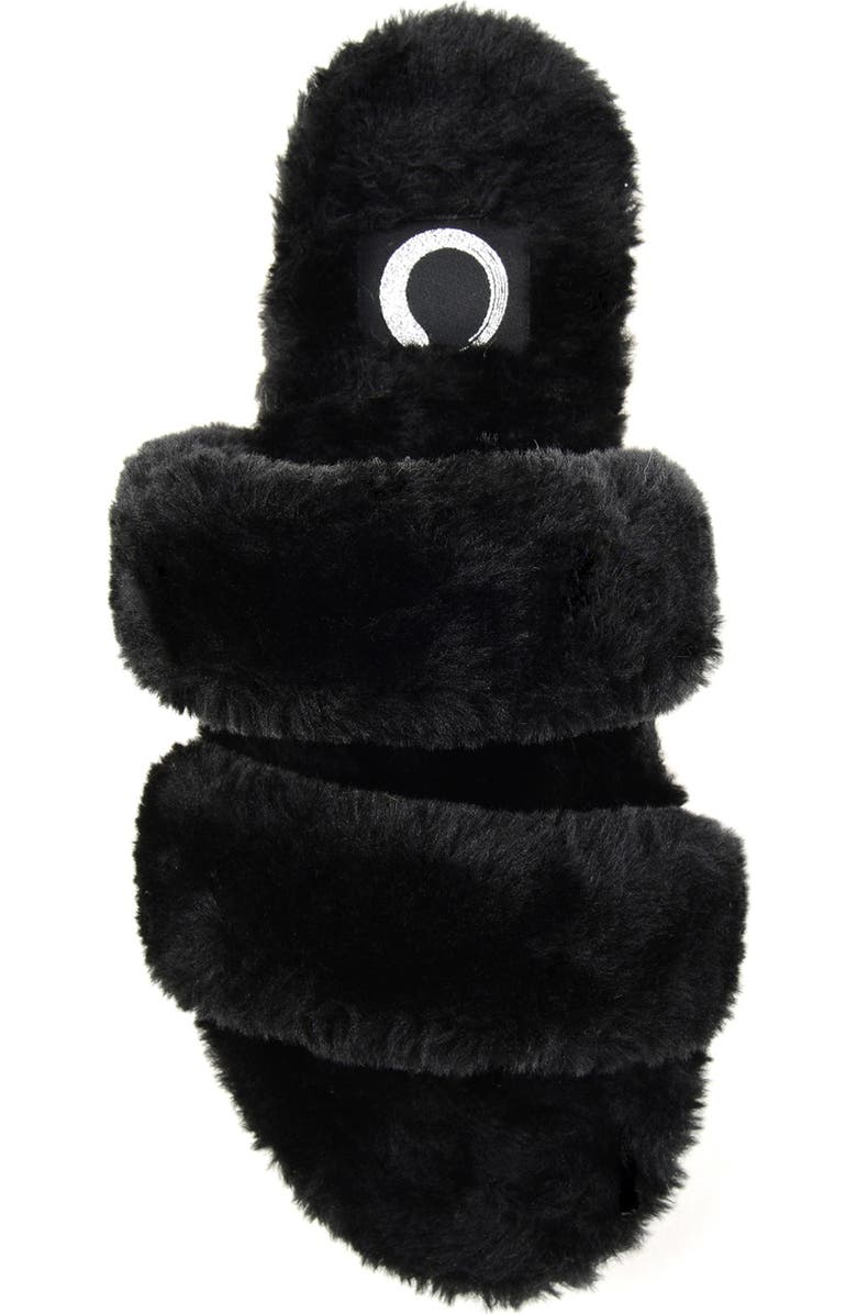 Journee Collection JOURNEE Relaxx Faux Fur Slipper, Alternate, color,