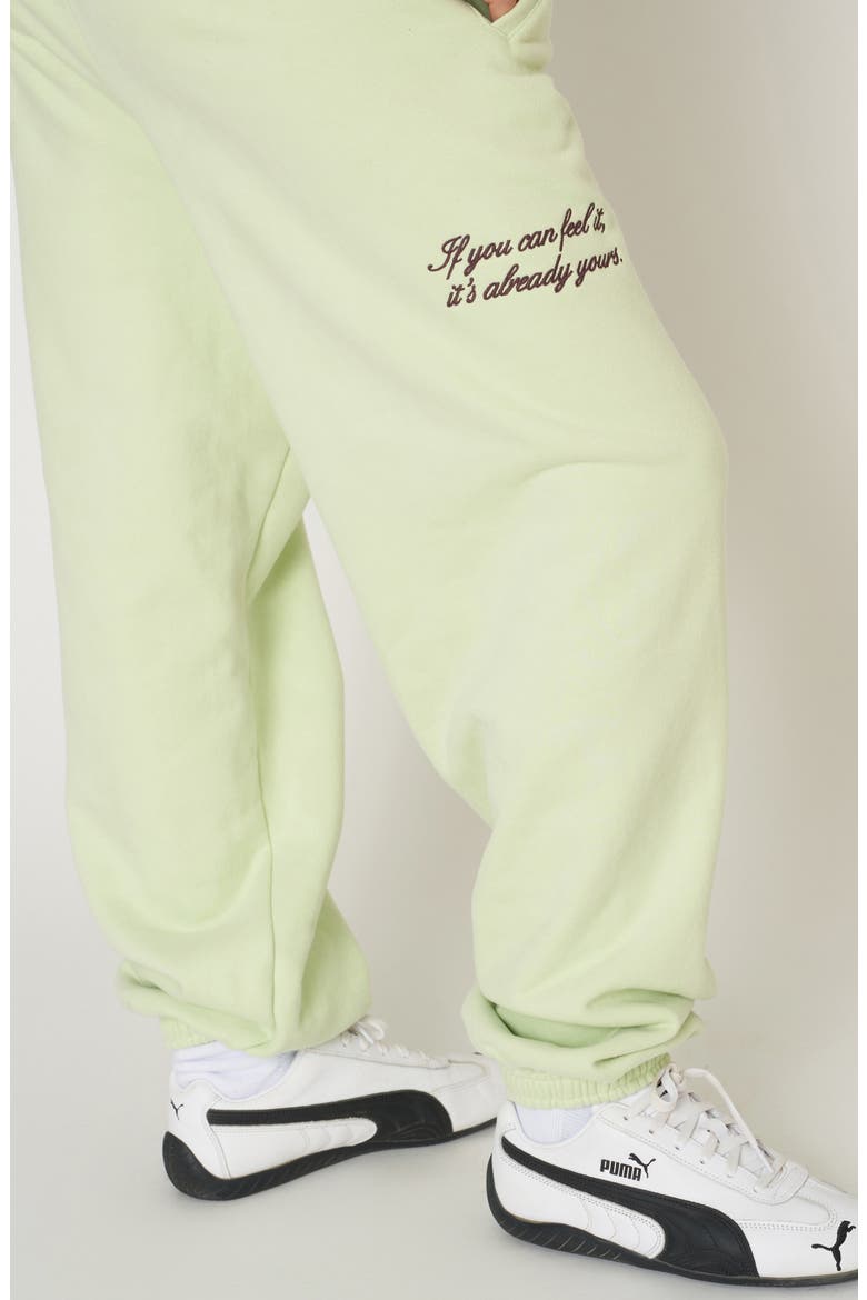 Manifest Fleece Joggers, Alternate, color, SAGE