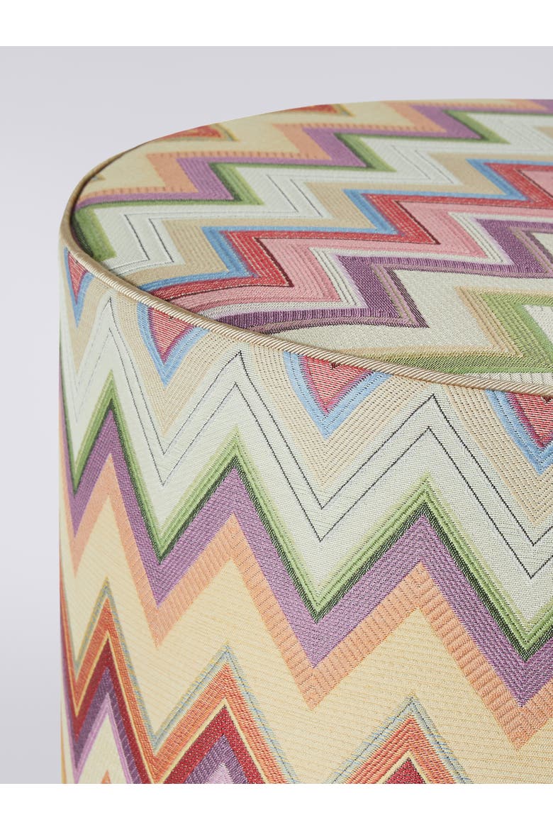 Agadir Cylindrical Pouffe 40x30 Cm, Alternate, color, Multicoloured