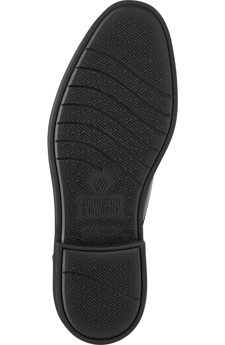 Johnston & Murphy Tyson Cap Toe Oxford, Alternate, color, Black Full Grain