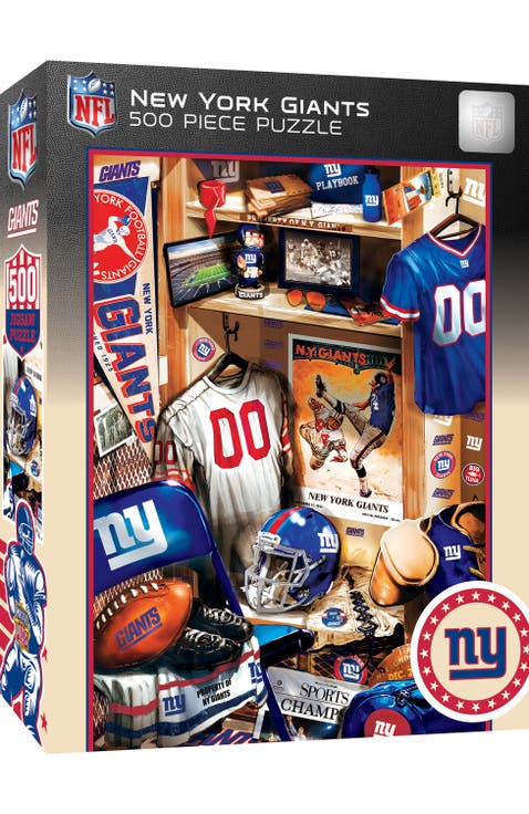 New York Giants Locker Room 500 Puzzle