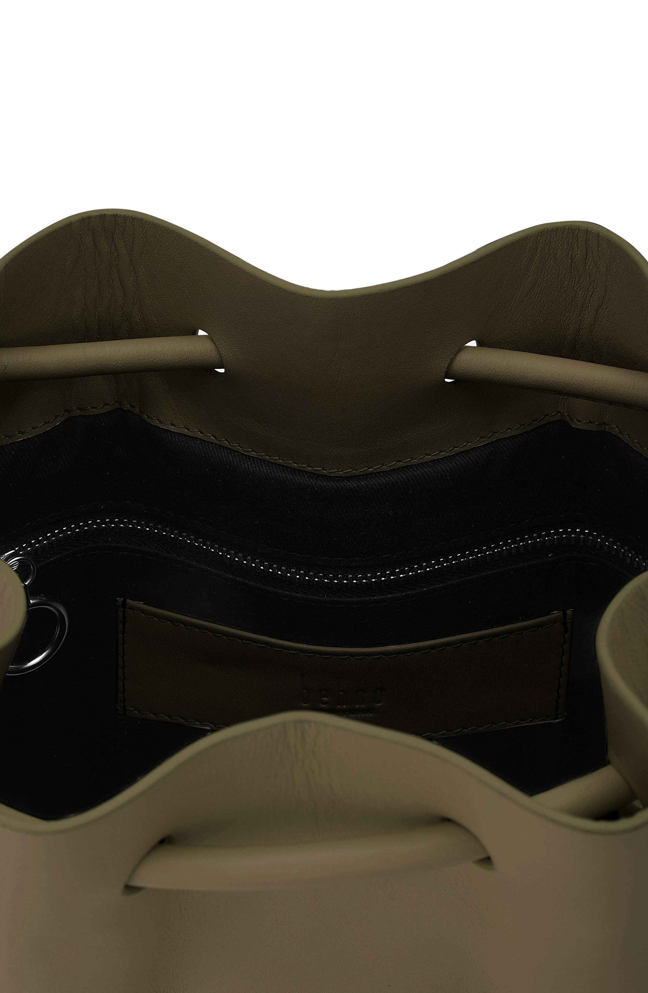 behno Medium Ina Pebble Leather Shoulder Bag, Alternate, color, Palm