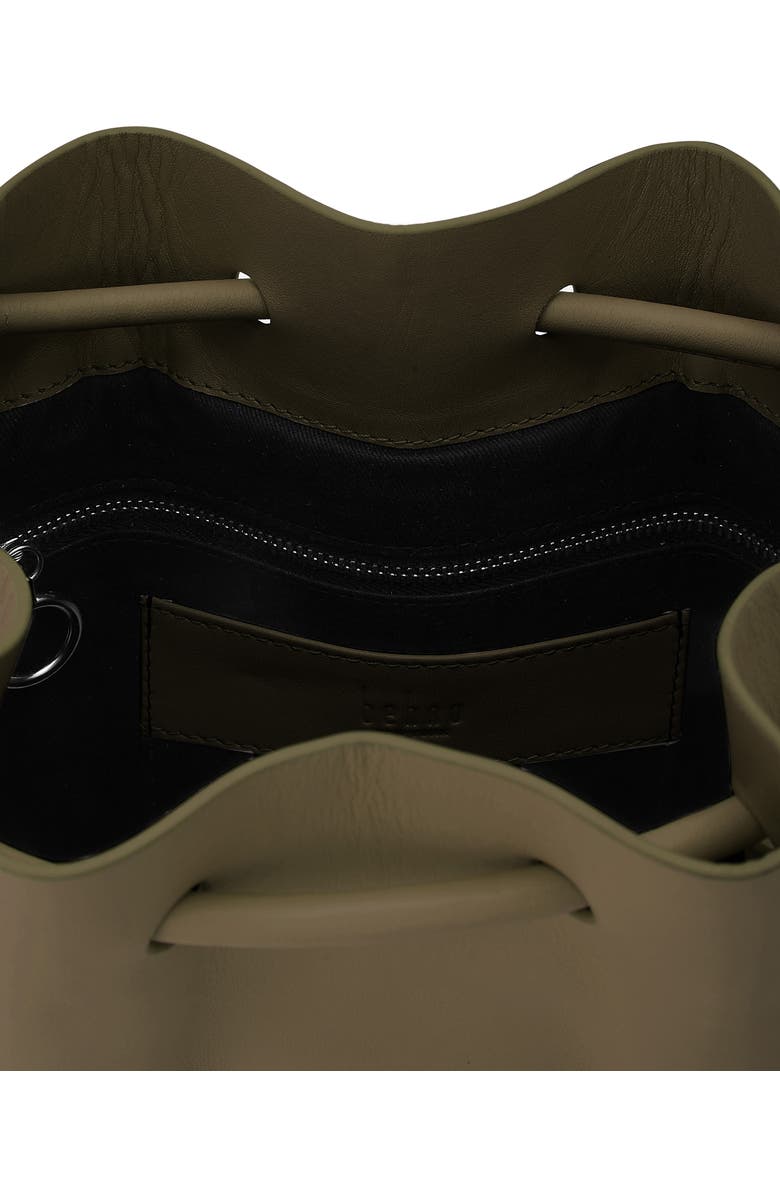 behno Medium Ina Pebble Leather Shoulder Bag, Alternate, color, Palm