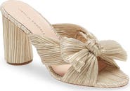 Loeffler Randall Penny Knotted Lamé Sandal