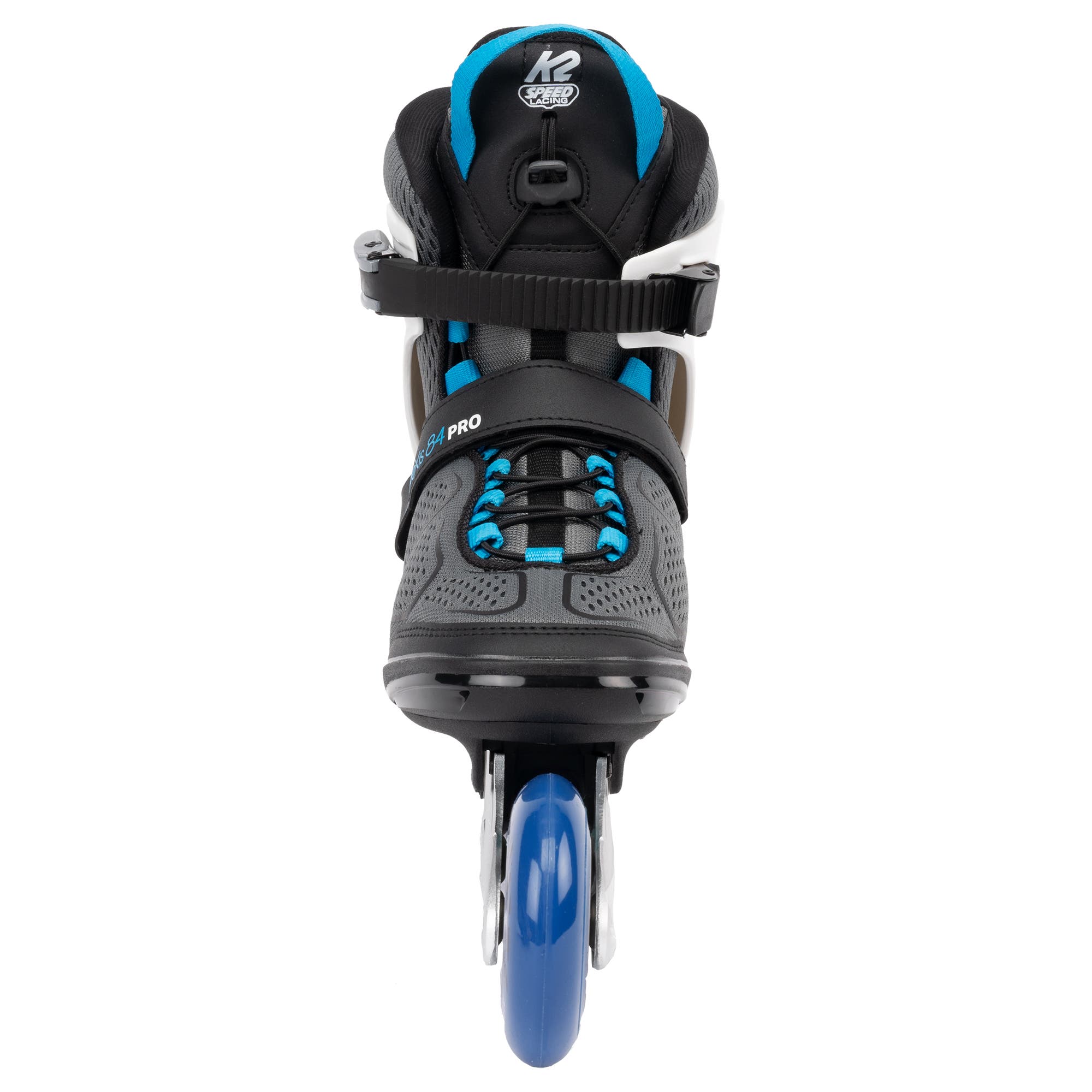 K2 Alexis 84 Pro Gray-Blue Womens Inline Skates, Alternate, color, Gray/Blue
