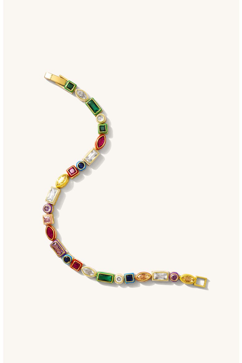 Gelato Tennis Bracelet, Main, color, Multicolor