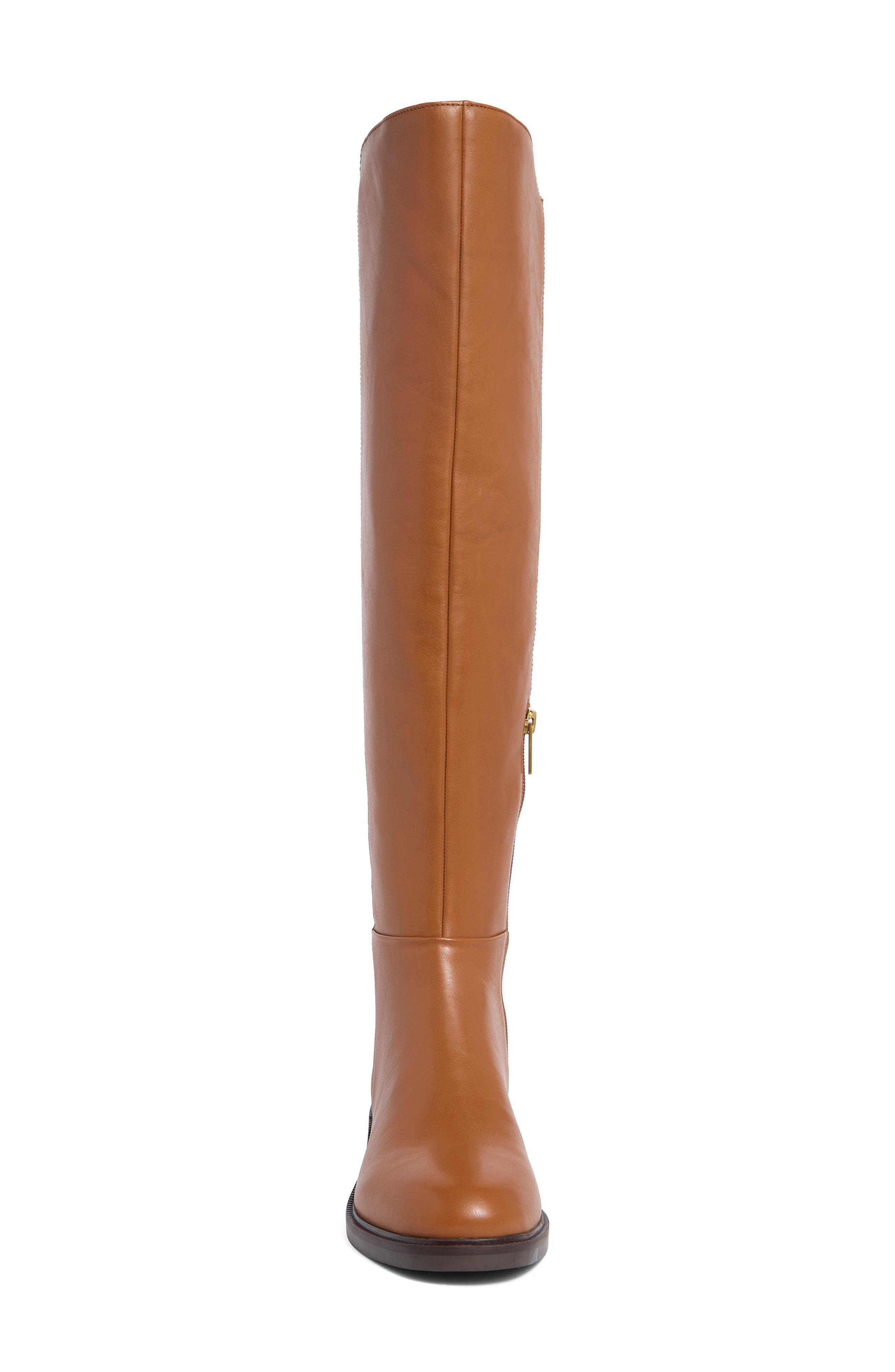 Amiyah Over the Knee Leather Boot, Alternate, color, WHISKEY