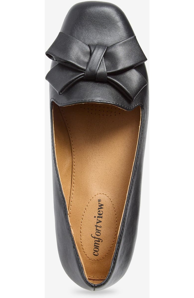 Comfortview The Rafika Slip On Flat, Alternate, color, Black