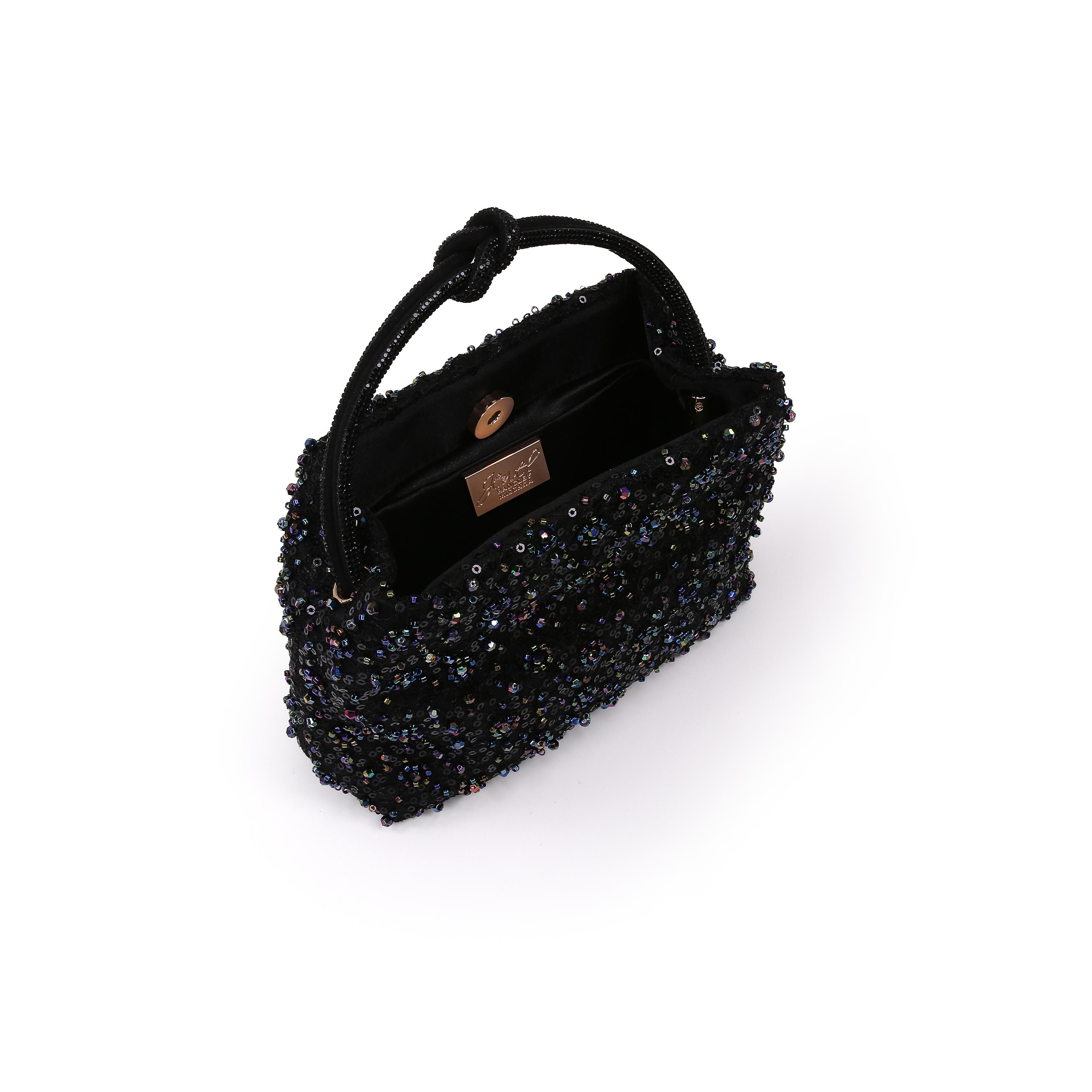 Gigi Confetti Top Handle, Alternate, color, Black