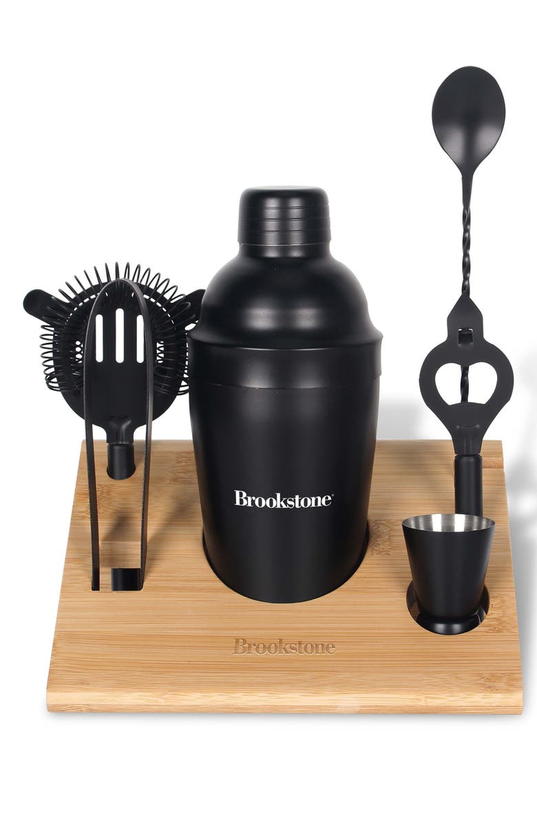 BROOKSTONE 7-Piece Cocktail Bar Set, Main, color, 