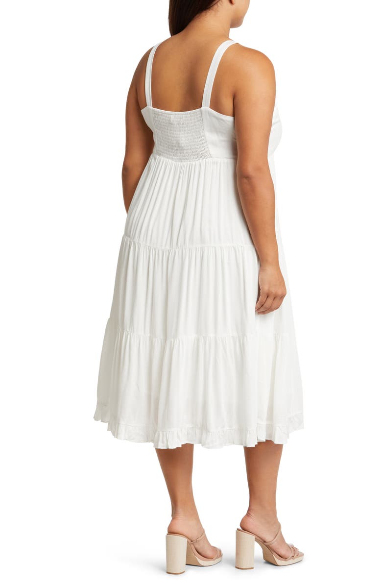 Treasure & Bond Button Tiered Maxi Dress, Alternate, color,