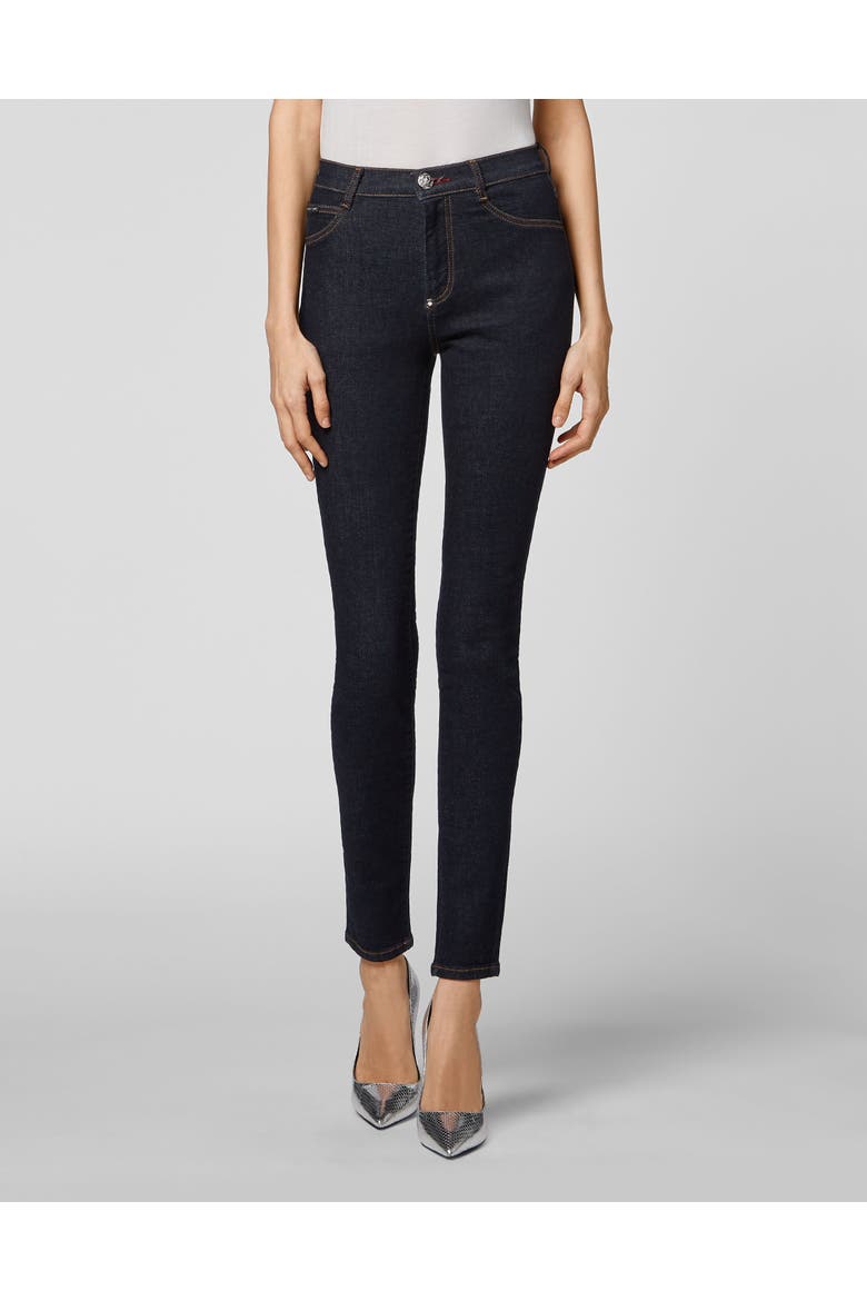 High Waist Jegging Women, Main, color, IndigoBlueClean