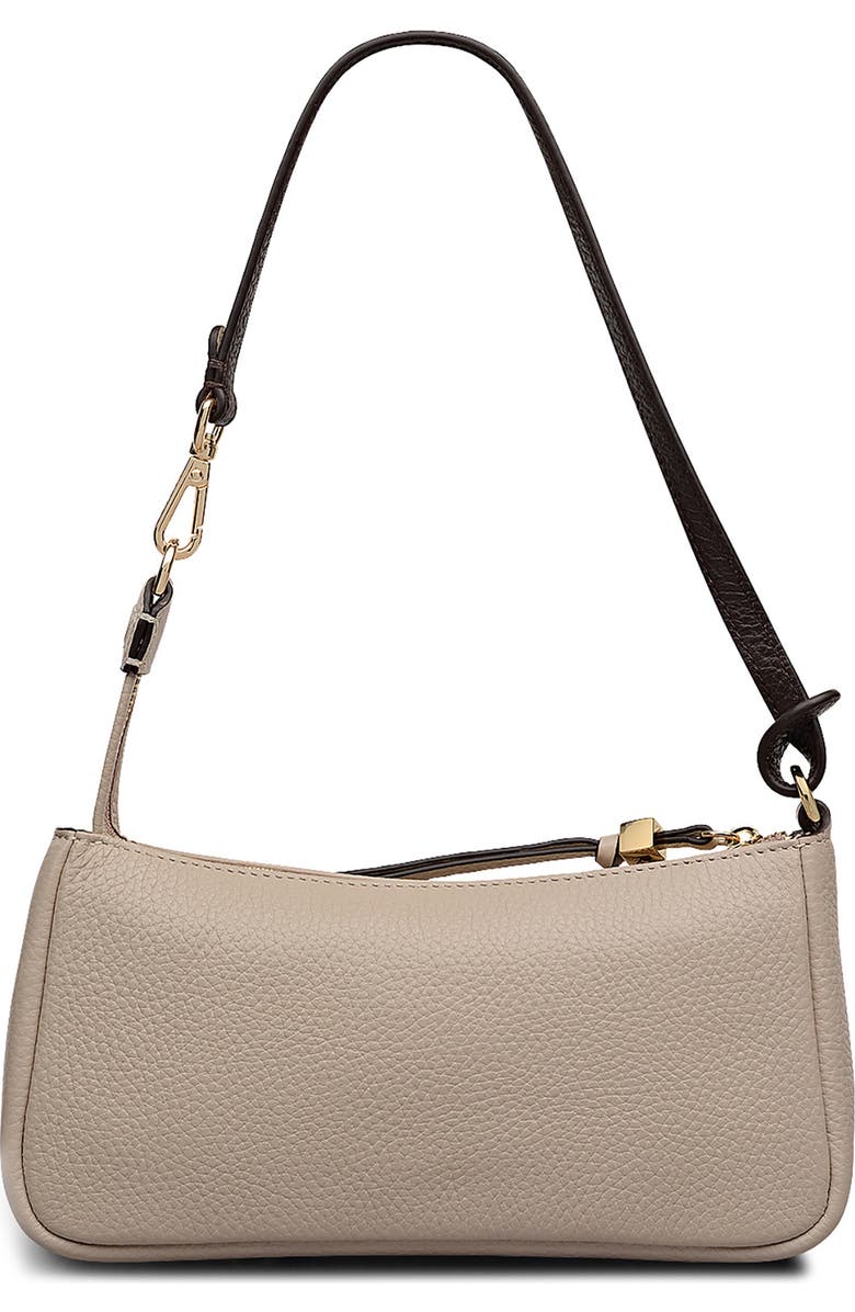 Radley Carlton Close Mini Zip Shoulder Bag, Alternate, color, Porcini