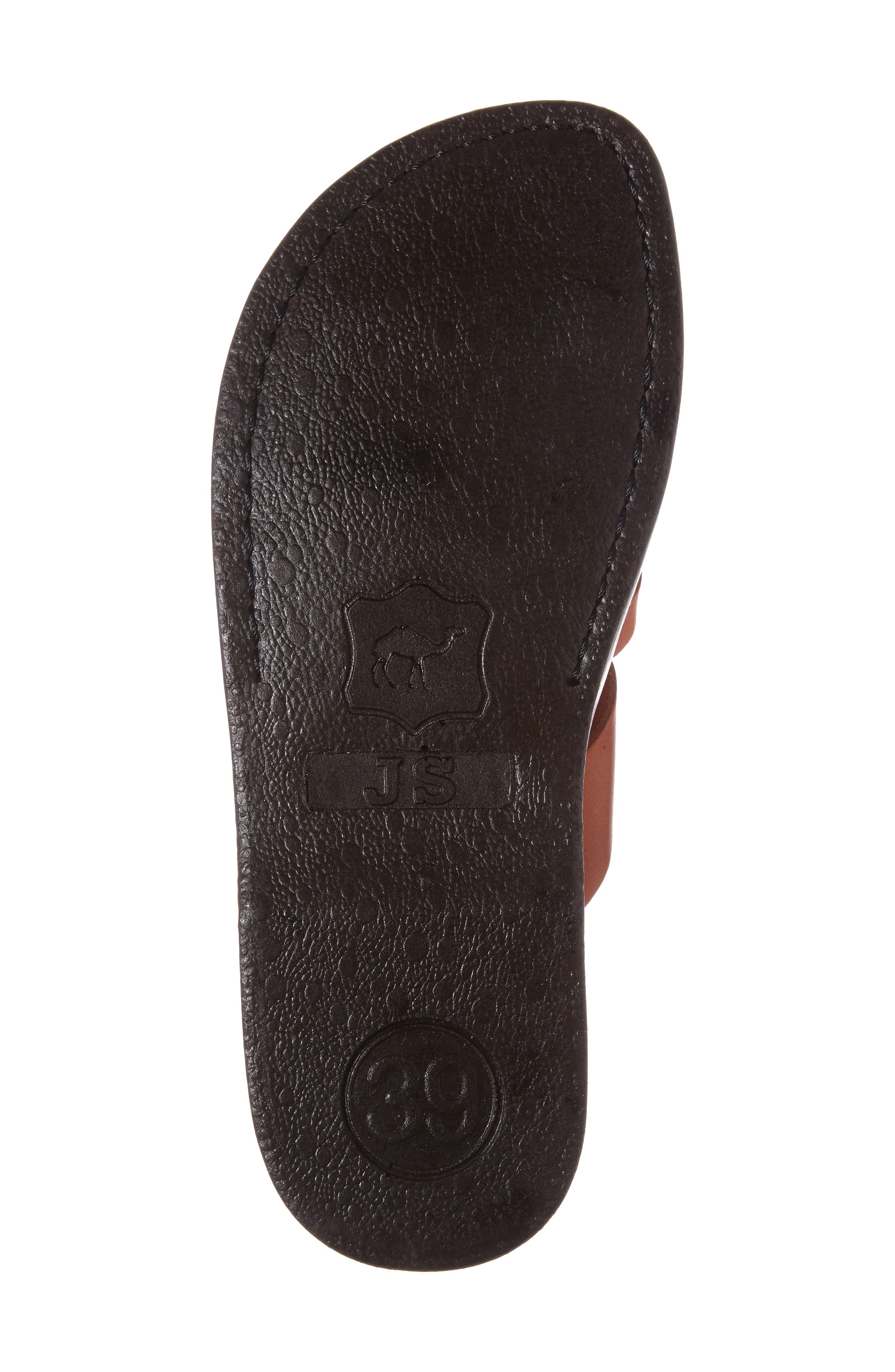 The Good Shepherd Sandal, Alternate, color, HONEY LEATHER