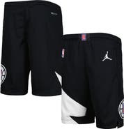 Jordan Brand Youth Jordan Brand Black LA Clippers Statement Edition Swingman Performance Shorts