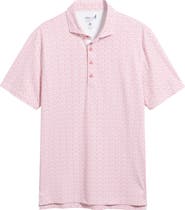 johnnie-O Caliente Pepper Print PREP-FORMANCE Golf Polo