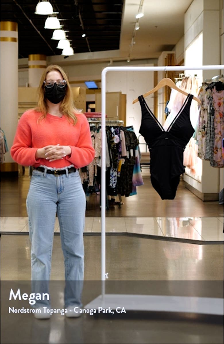 Spliced Plunge One-Piece, sales video thumbnail