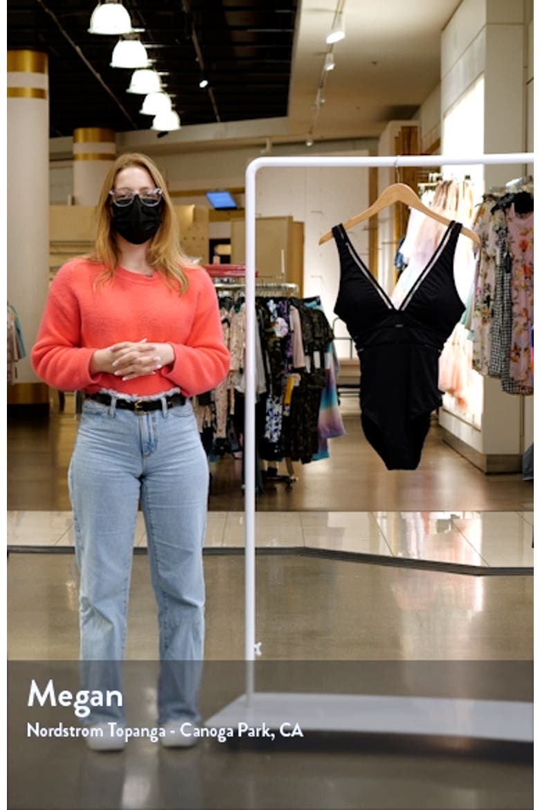 Spliced Plunge One-Piece video