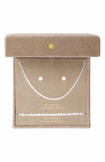 3-Piece CZ Tennis Jewelry Set