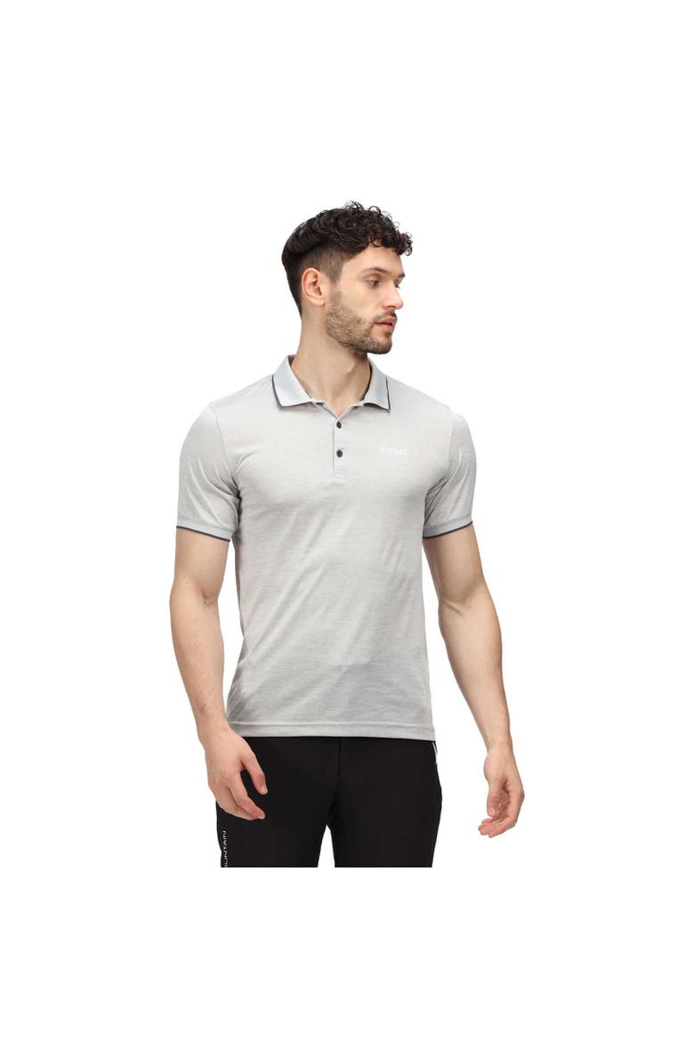 Remex II Jersey Polo Shirt, Alternate, color, Silver Grey