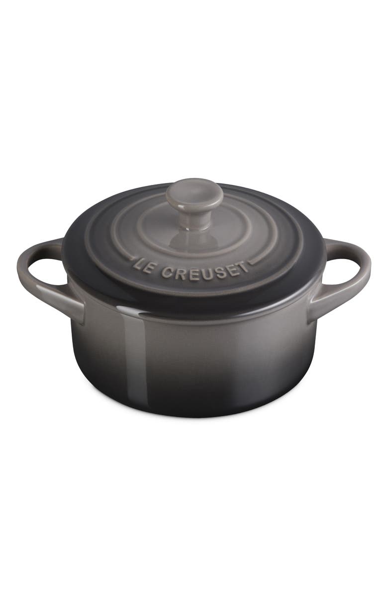 Le Creuset 24-Ounce Mini Stoneware Cocotte, Alternate, color, Oyster