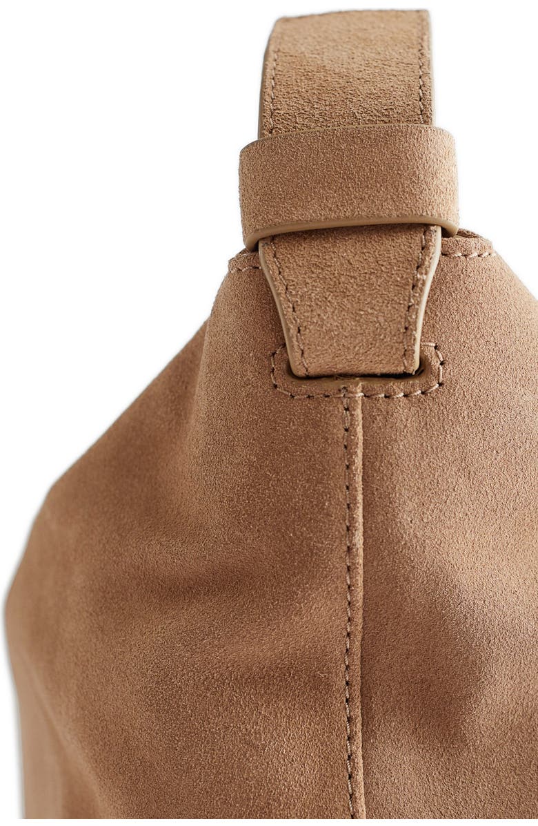 & Other Stories Suede Shoulder Bag, Alternate, color,