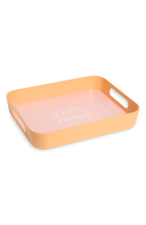 Let's Toast Bar Tray