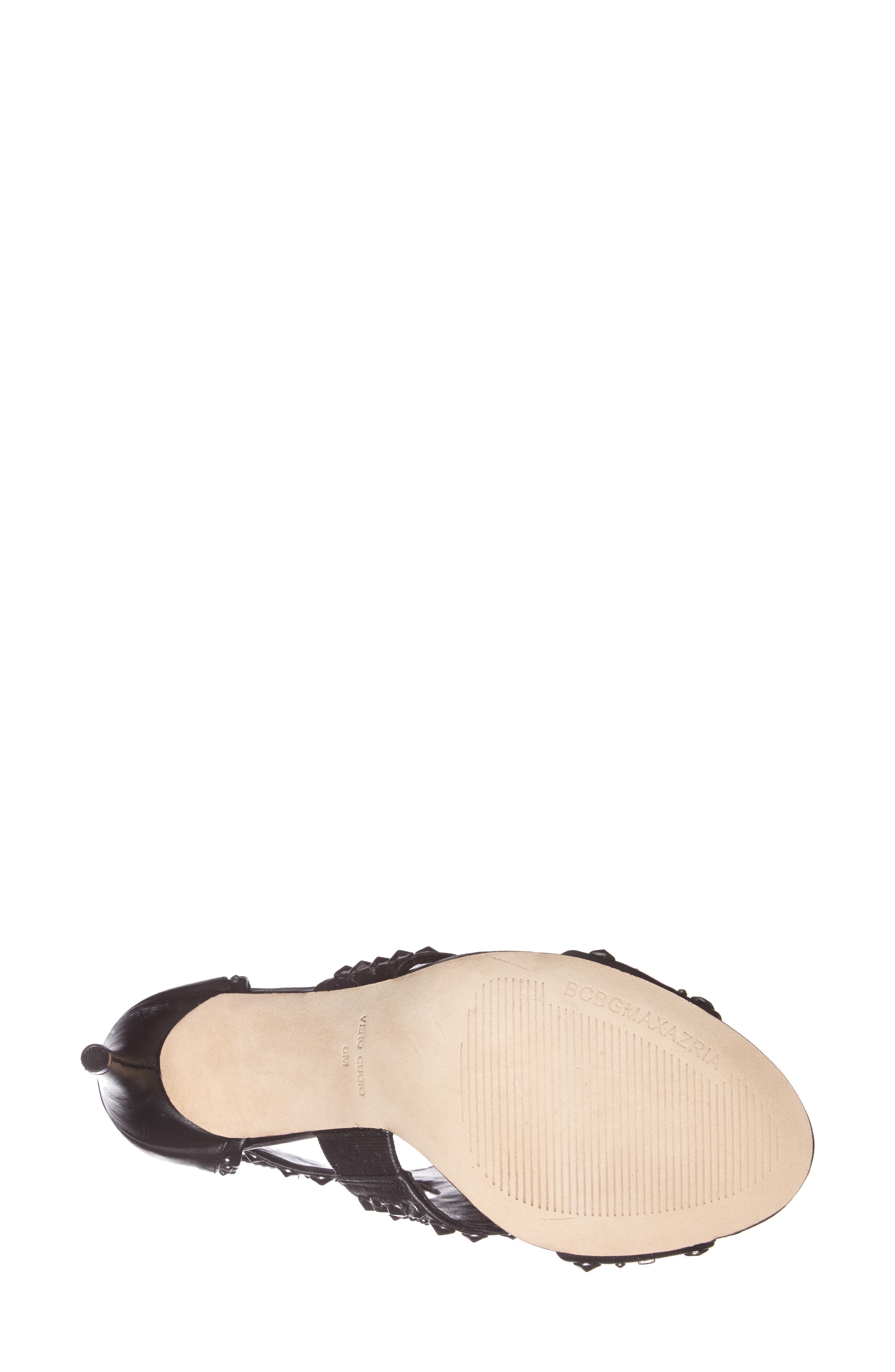 'Prose' Sandal, Alternate, color, BLACK