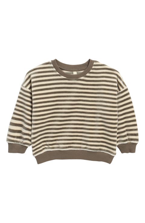 Kids' Velour Relaxed Sweatshirt