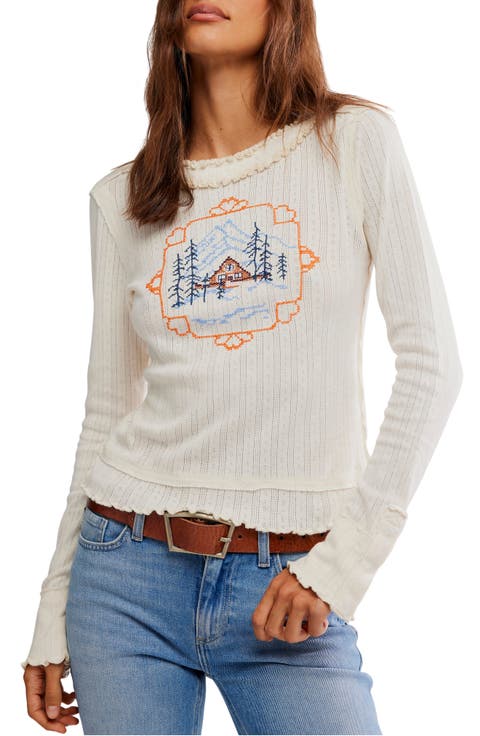Through the Woods Long Sleeve Top
