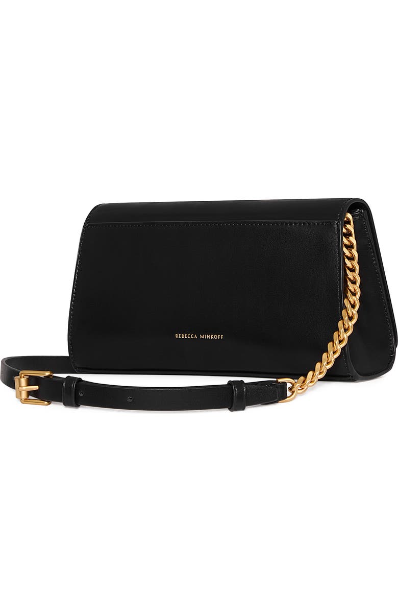 Rebecca Minkoff Curb Link Leather Crossbody Bag, Alternate, color,