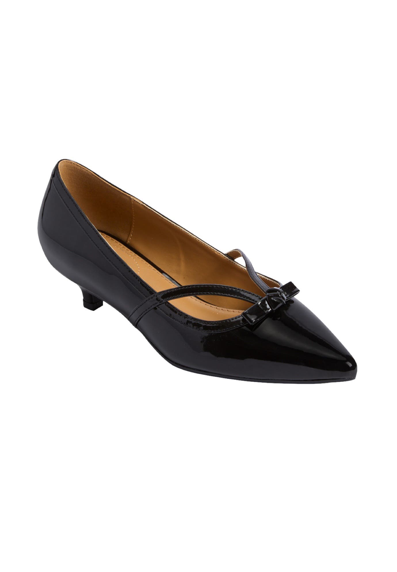 Comfortview The Declan Slip On Pump, Main, color, Black
