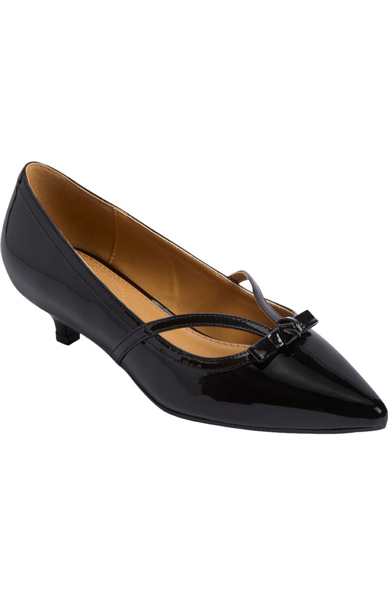 Comfortview The Declan Slip On Pump, Main, color, Black
