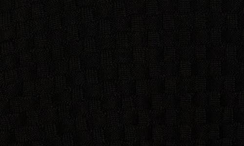 Robert Barakett Ovalon Crewneck Cotton Sweater In Black