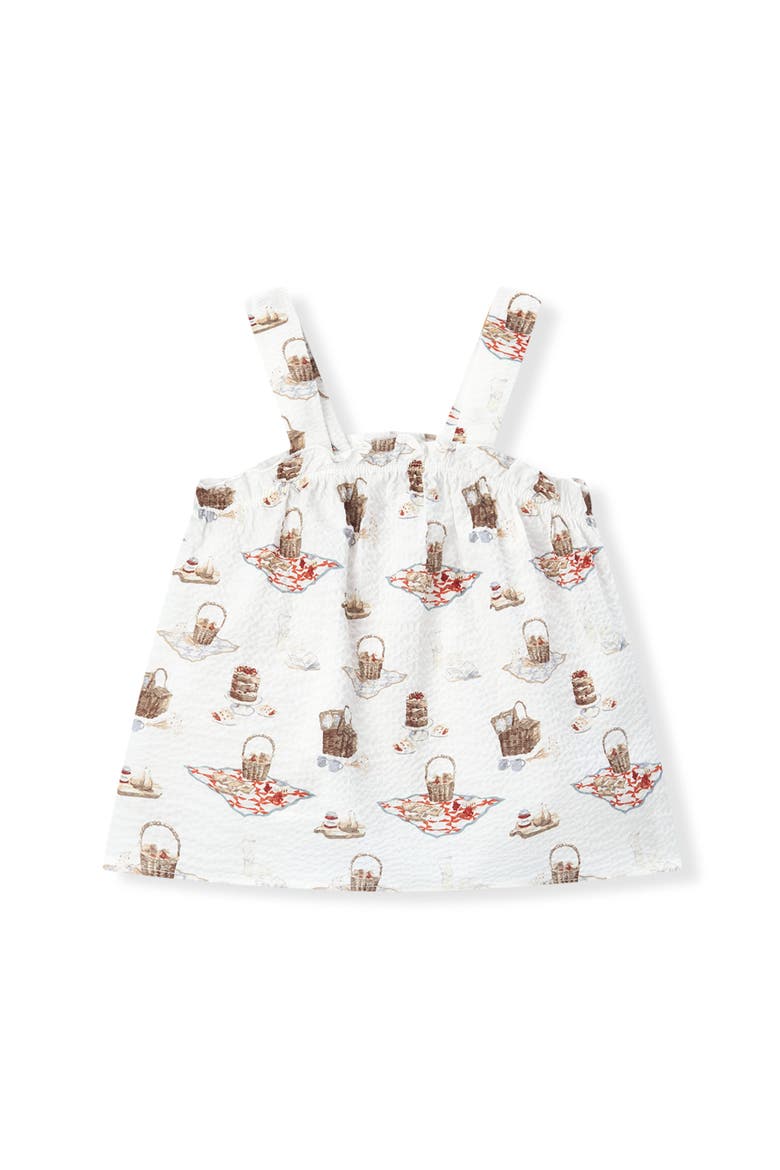 Ruffle Tank and Pant Set, Alternate, color, Picnic