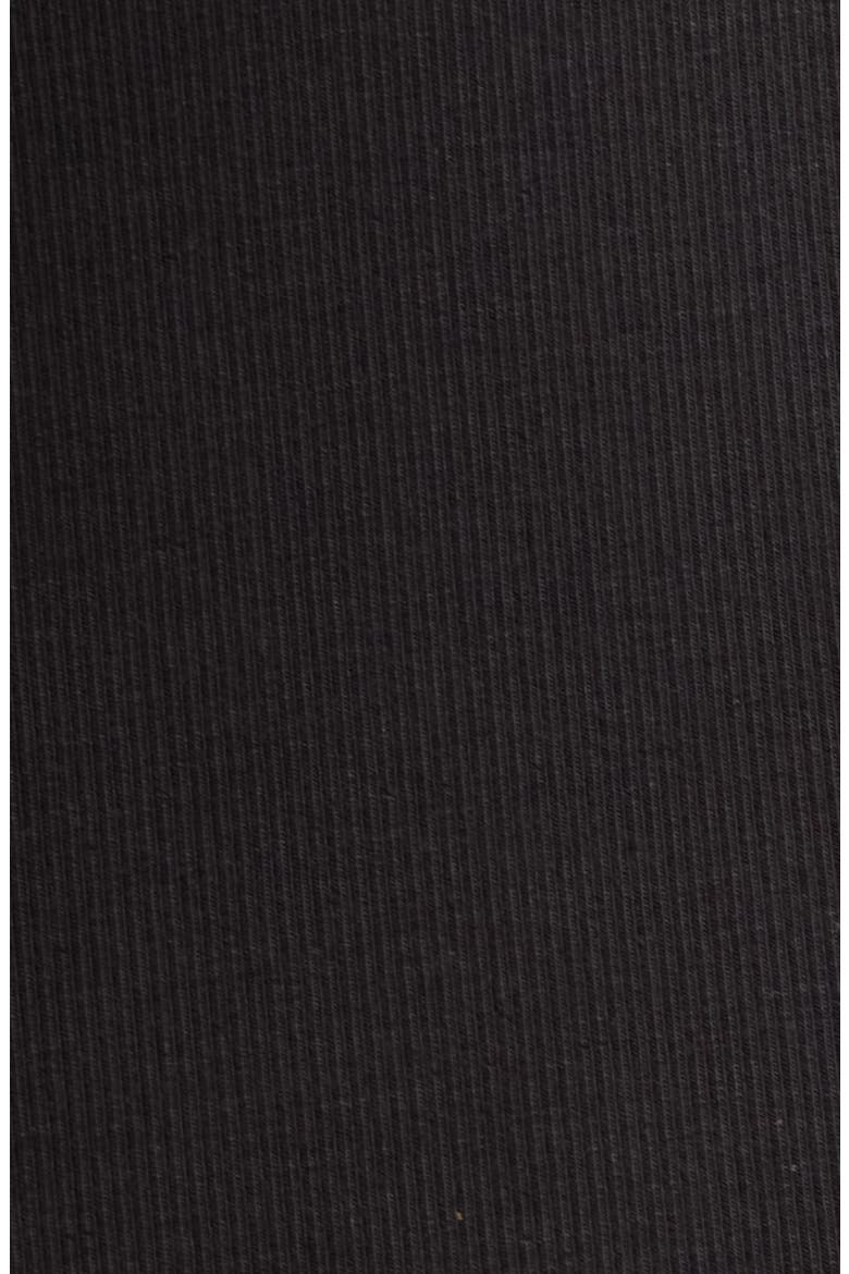 Rib Trim Cardigan, Alternate, color, BLACK