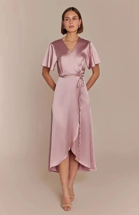 Florence Waterfall Hem Dress