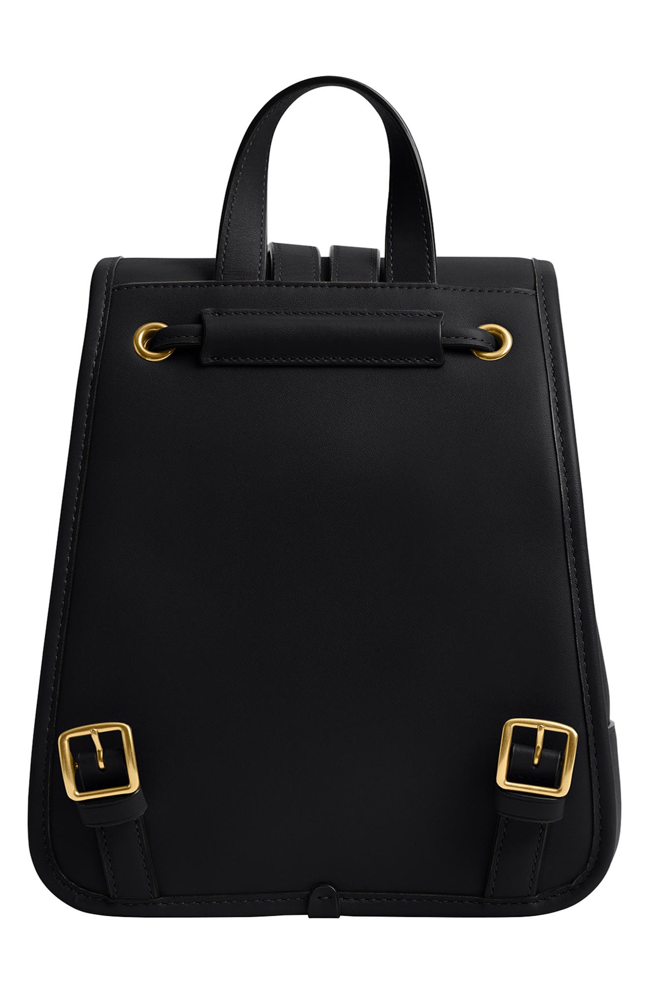 COACH Turnlock Glovetanne Leather Backpack, Alternate, color, 