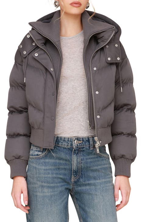 Women s Grey Puffer Jackets Down Coats Nordstrom