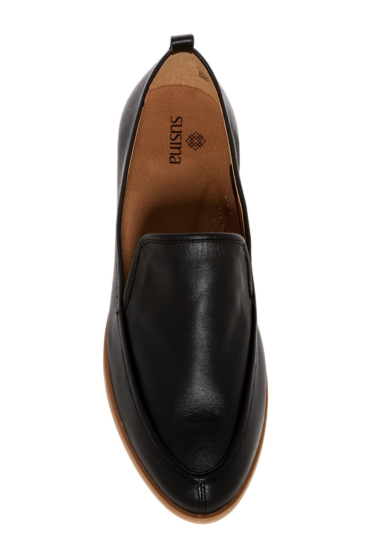 Susina<sup>®</sup> Kellen Almond Toe Loafer - Wide Width Available, Alternate, color, 