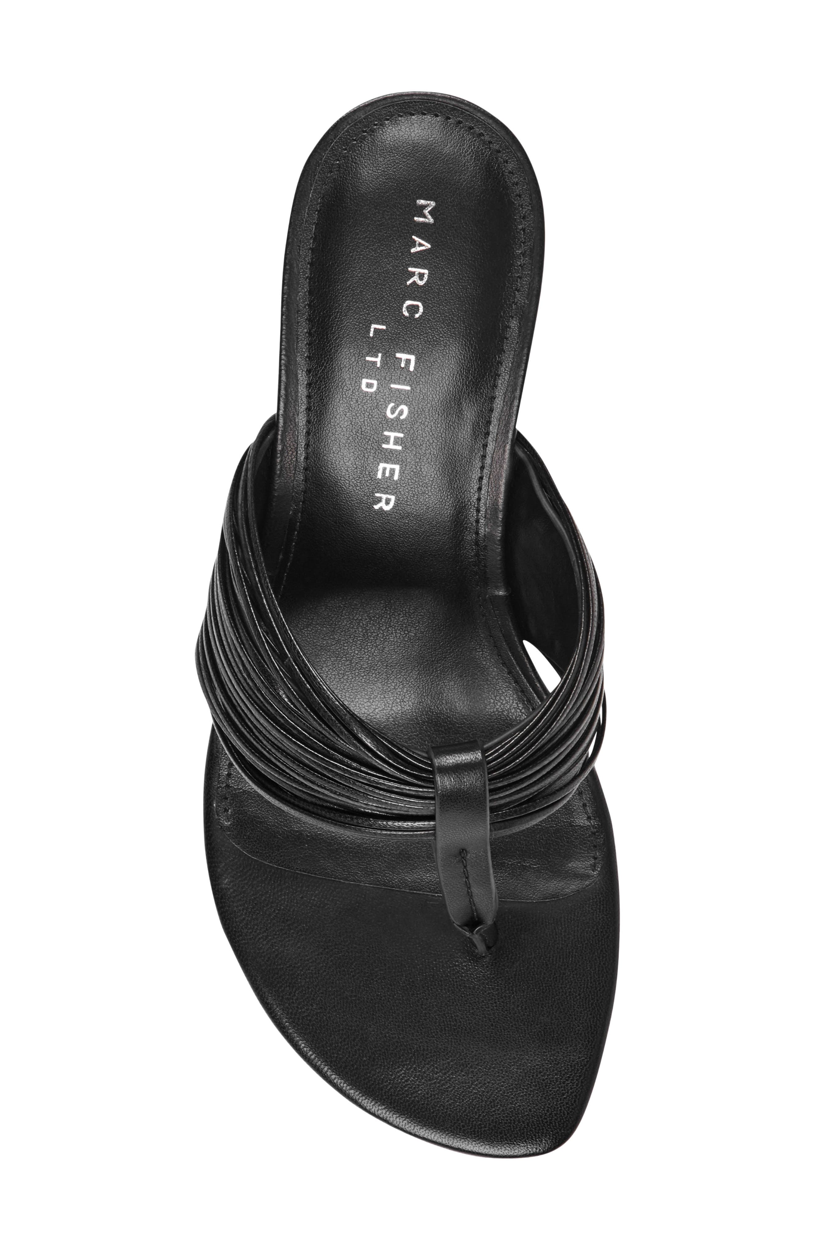 Marc Fisher LTD Pamilla Sandal, Alternate, color, Black
