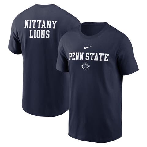Men's Nike Navy Penn State Nittany Lions 2-Hit Stacked T-Shirt