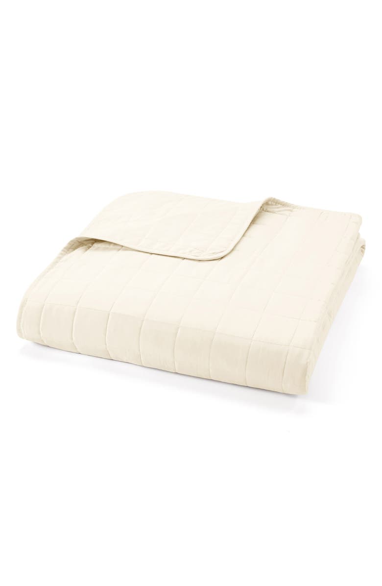IENJOY HOME Premium Ultra Quilt & Sham Set, Main, color, Ivory