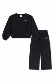 Kids' Lurex Waffle Top & Pants Set