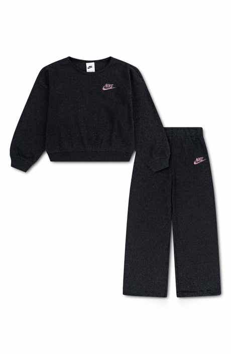Kids' Lurex Waffle Top & Pants Set