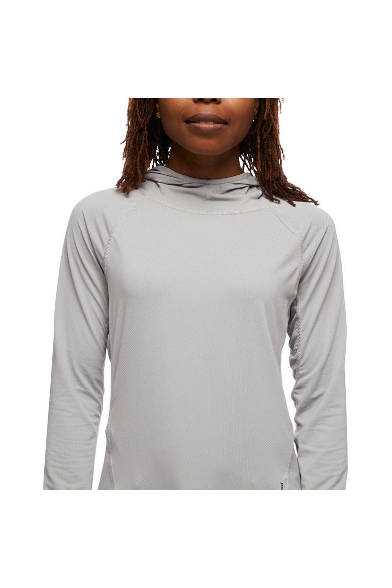 Alpenglow Hooded Long-Sleeve Shirt - Women's, Alternate, color, Pewter