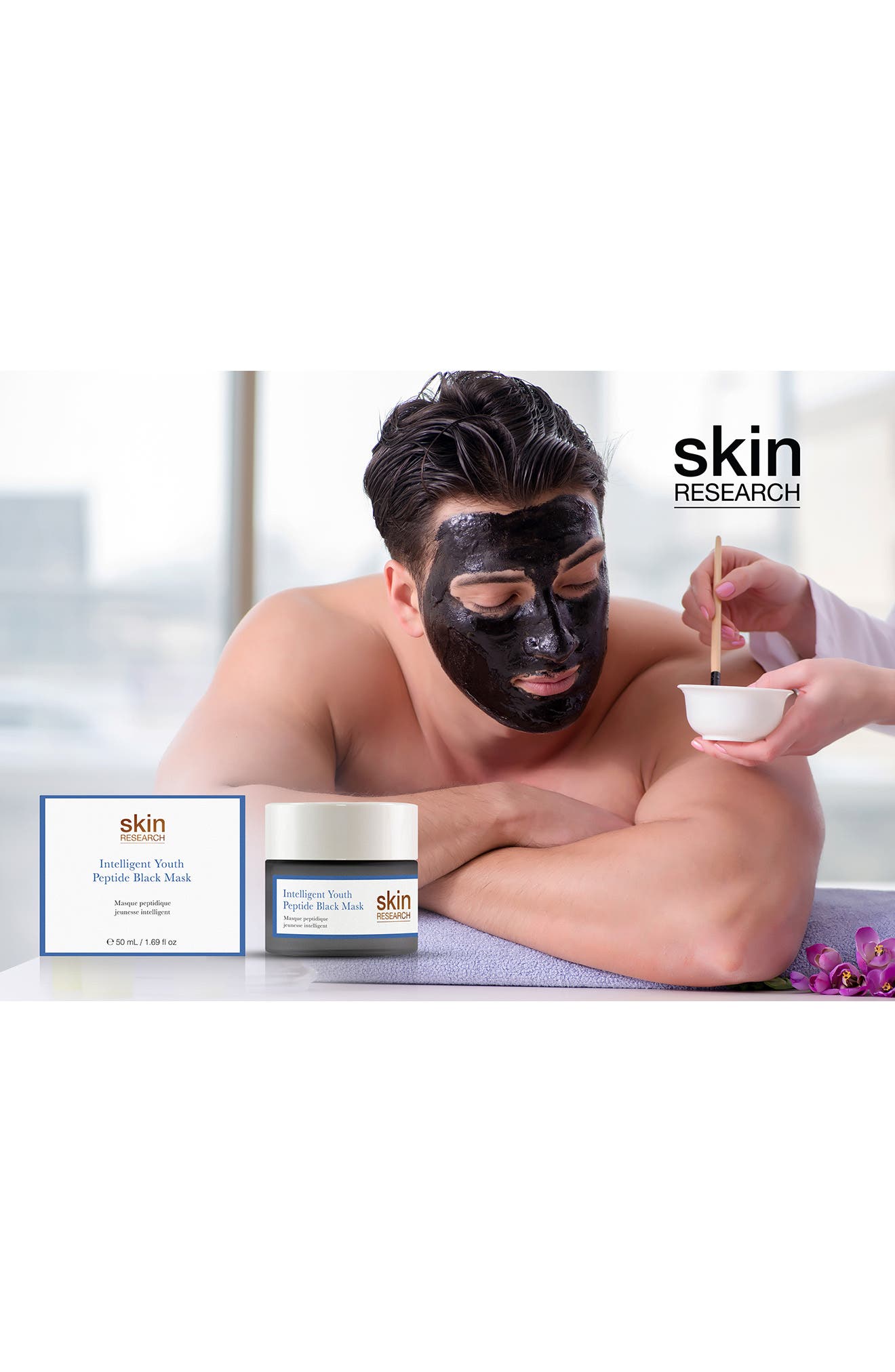 Skin Research Intelligent Youth Peptide Black Mask | Nordstromrack