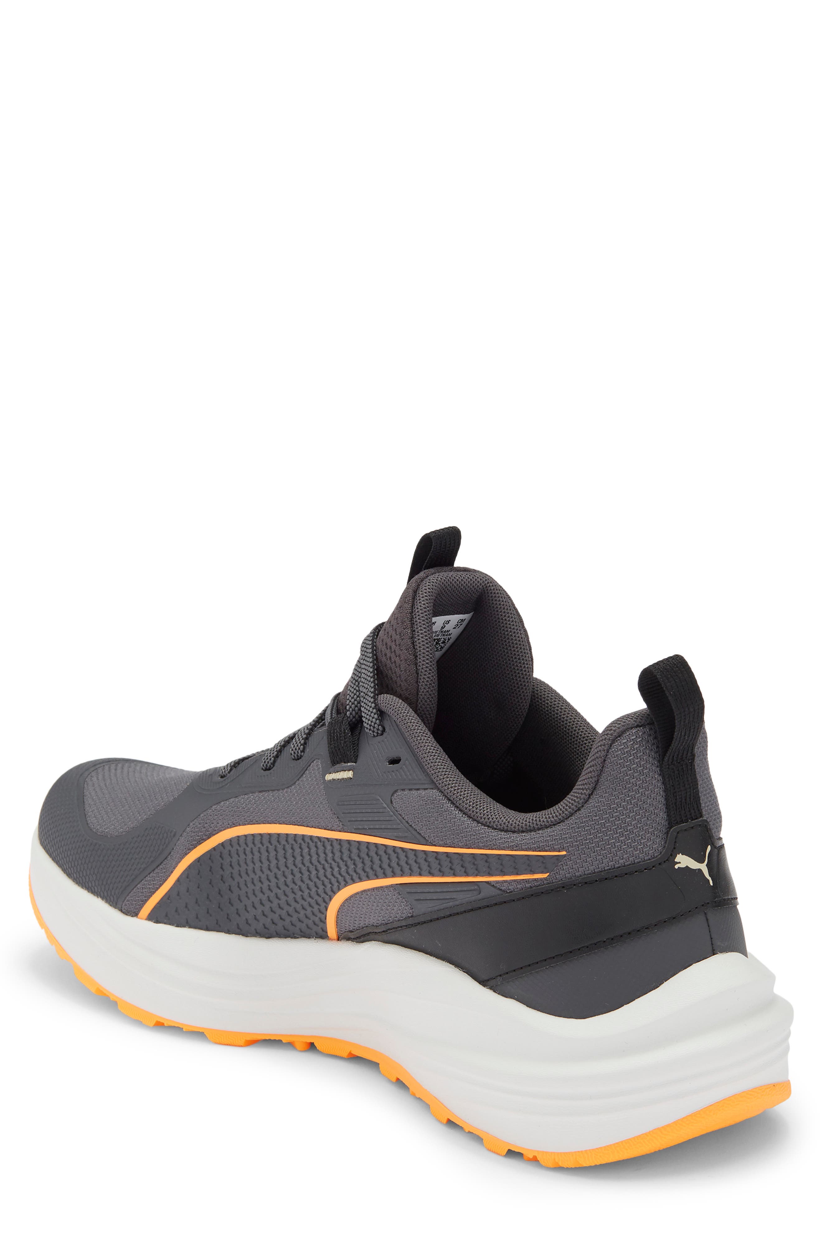 PUMA Flare Pro Trail Running Shoe, Alternate, color, Dusky Gray/ Puma Black/ Fire