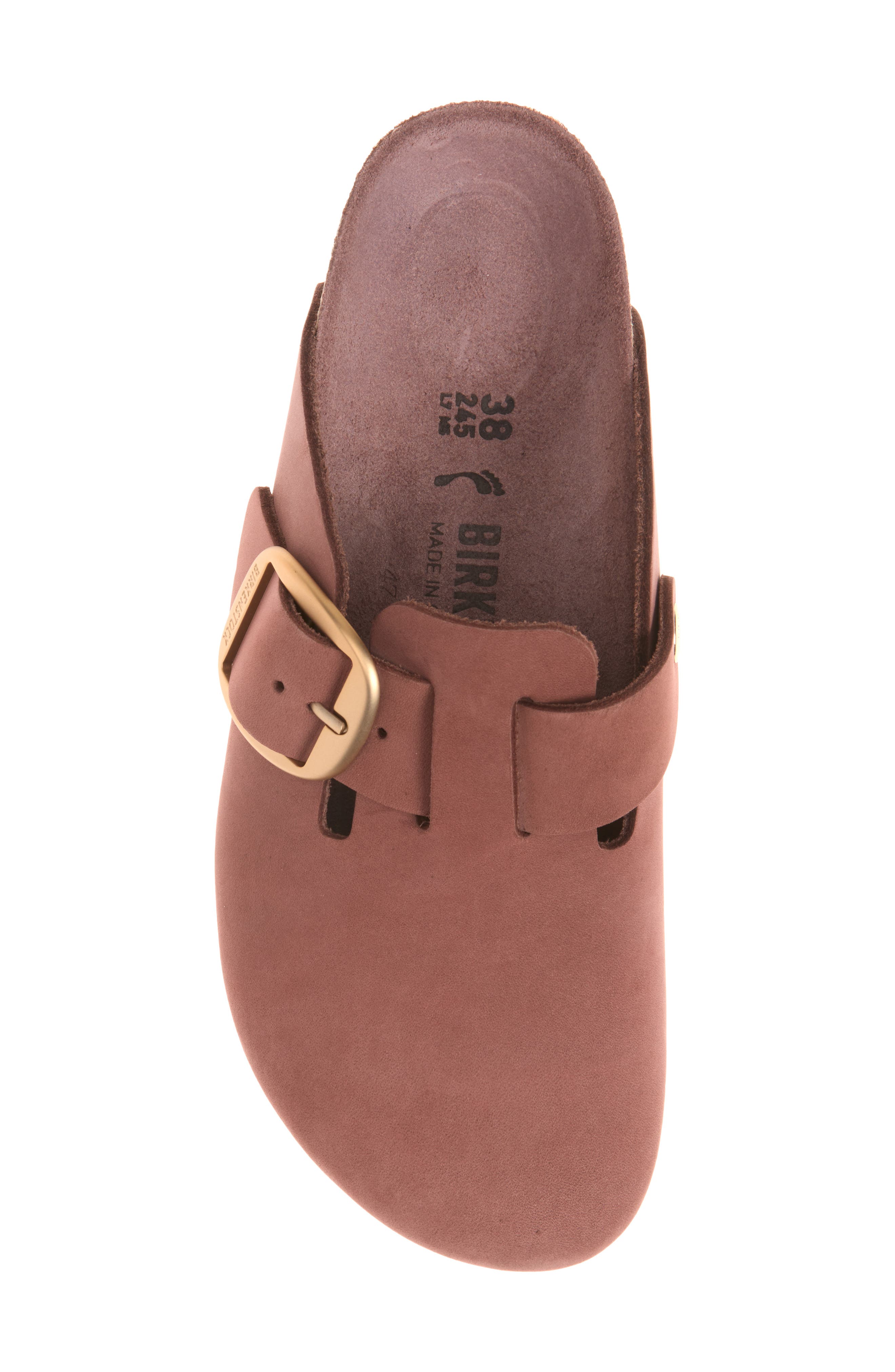 Boston Big Buckle Clog, Alternate, color, PEPPER