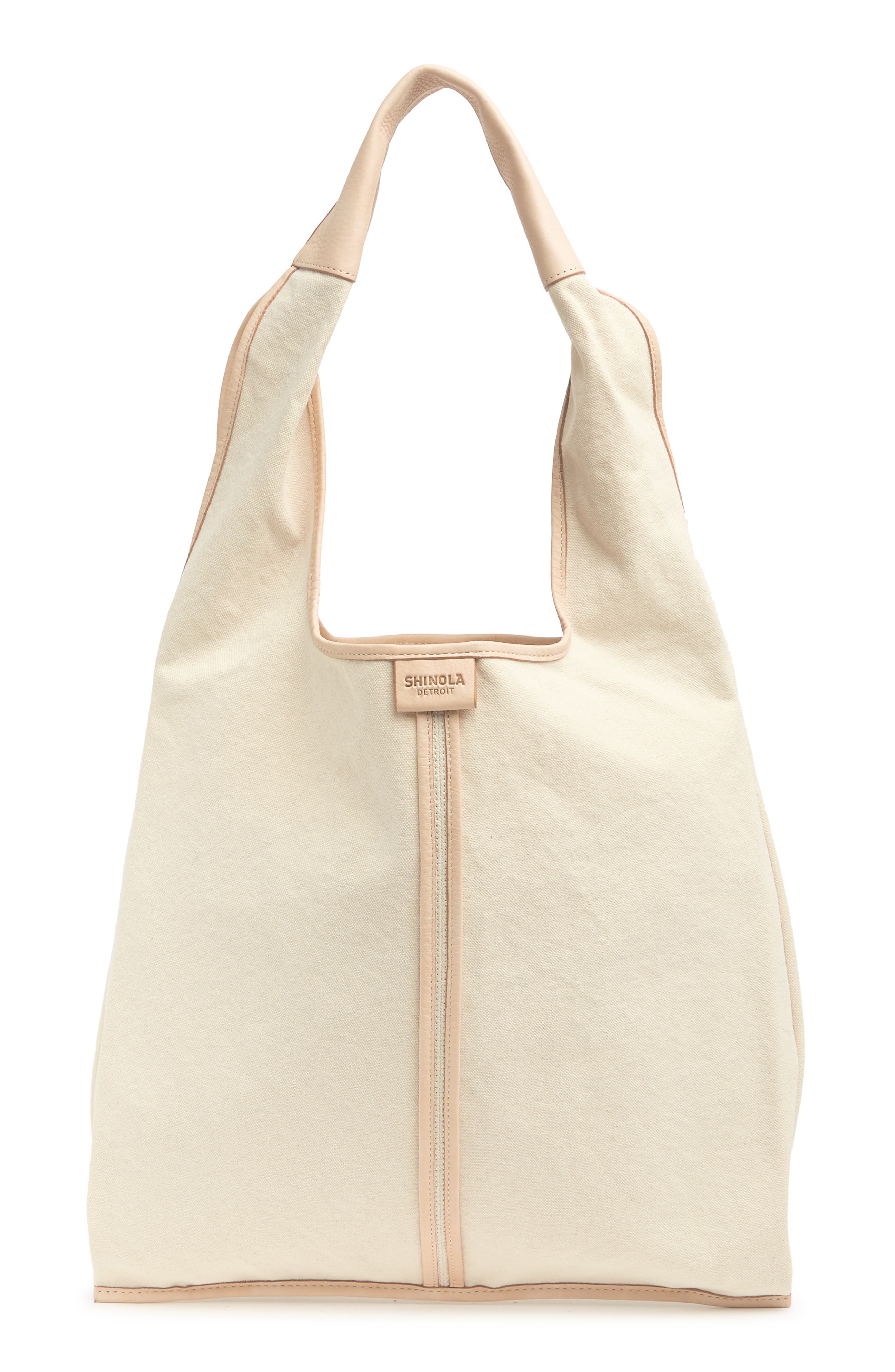 Shinola Canvas Market Tote, Main, color, 